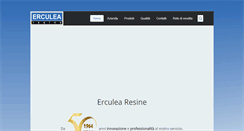 Desktop Screenshot of erculearesine.it